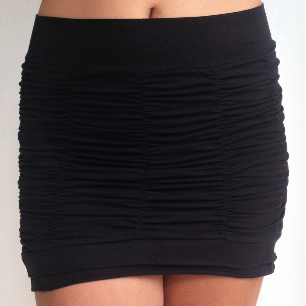 Lotus Tribe Onyx Ruffle Skirt